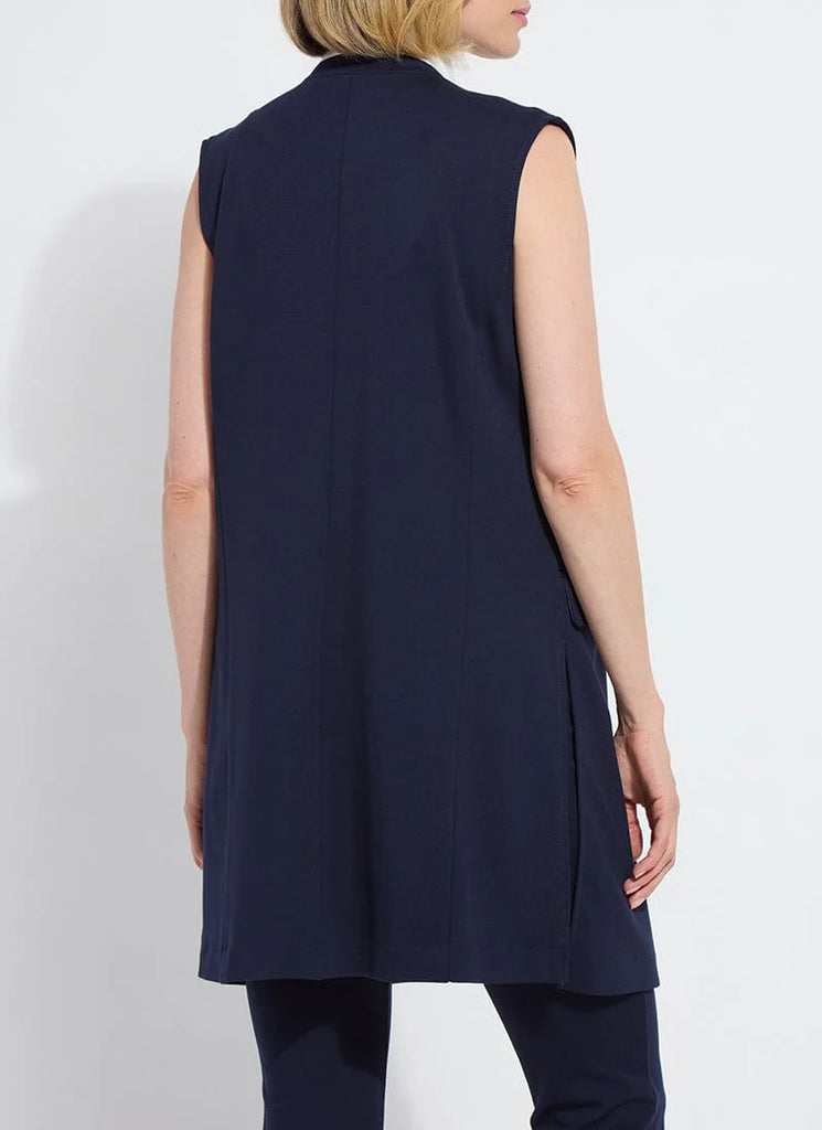 Lysse | Vivienne Ponte Sleeveless Long Vest