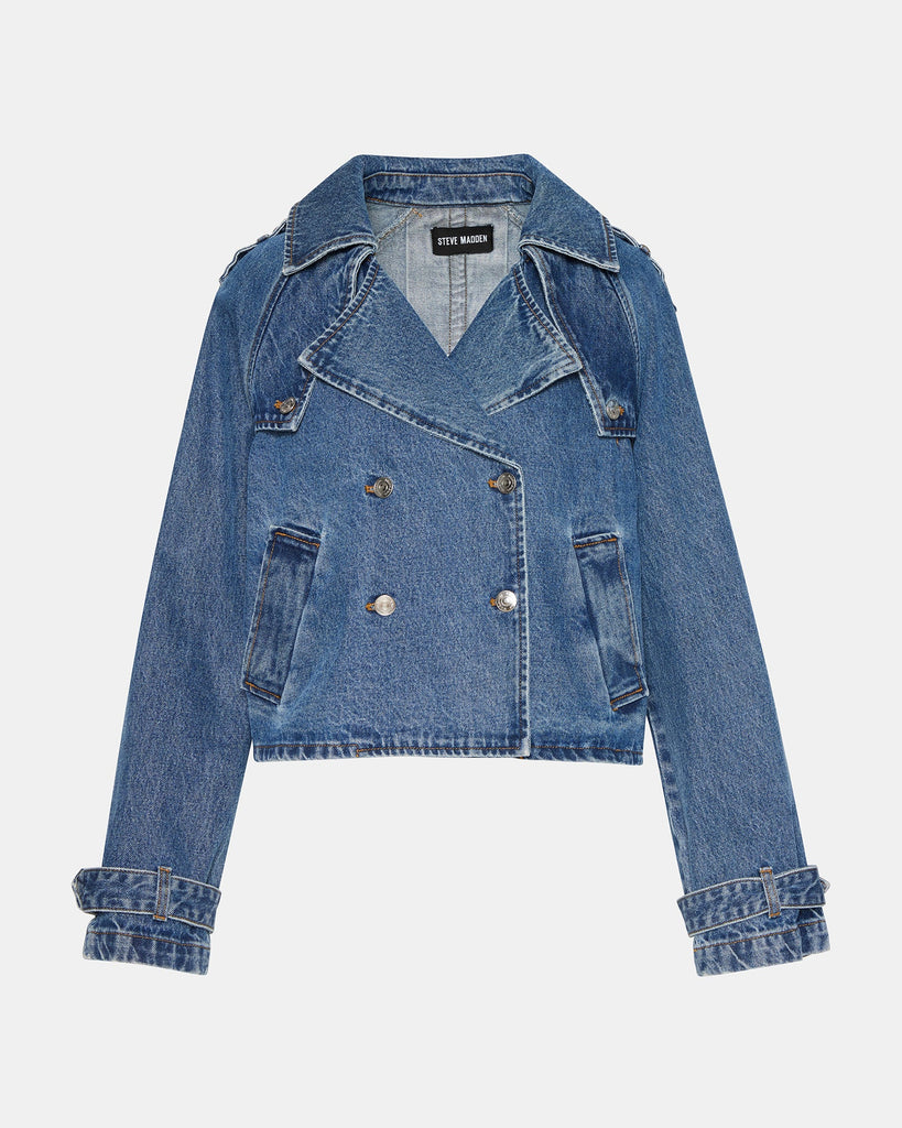 Steve Madden | Sirus Jacket Blue Denim