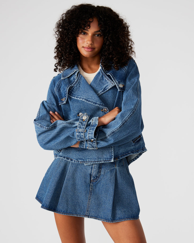 Steve Madden | Sirus Jacket Blue Denim