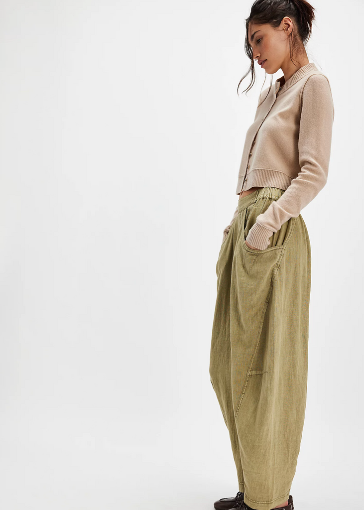 Free People | High Road Pull-On Barrel Pants